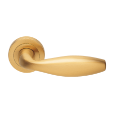 Дверные ручки Morelli Luxury SIENA OSA Цвет - Матовое золото