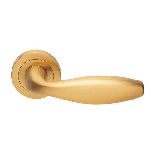 Дверные ручки Morelli Luxury SIENA OSA Цвет - Матовое золото