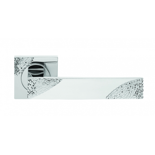 Дверные ручки Morelli Luxury MIRROR HM CRO/2 Цвет - Хром