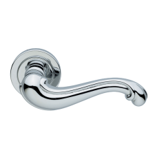 Дверные ручки Morelli Luxury BAROCCO CRO Цвет - Полированный хром
