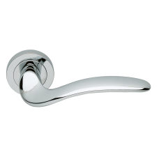 Дверные ручки Morelli Luxury COBRA CRO Цвет - Полированный хром
