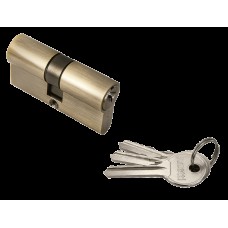 Ключевой цилиндр Rucetti ключ/ключ (60 мм) R60C AB Цвет - Античная бронза
