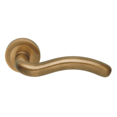 Дверные ручки Morelli Luxury SNAKE OBR Цвет - Кофе