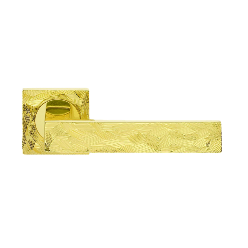 Дверные ручки Morelli Luxury MIRROR HM OTL/6 Цвет - Золото