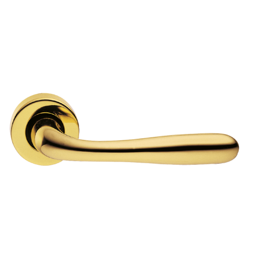 Дверные ручки Morelli Luxury RUBINO OTL Цвет - Золото
