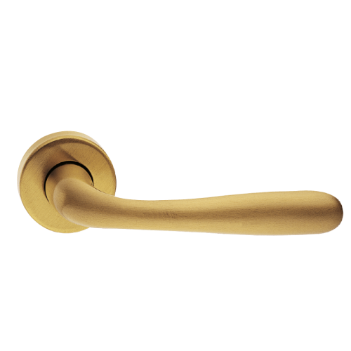 Дверные ручки Morelli Luxury RUBINO OSA Цвет - Матовое золото