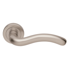 Дверные ручки Morelli Luxury SNAKE NIS Цвет - Матовый никель
