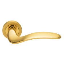 Дверные ручки Morelli Luxury COBRA OSA/OTL Цвет - Матовое золото/золото