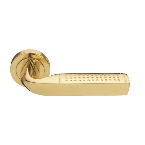 Дверные ручки Morelli Luxury MATRIX OTL Цвет - Золото