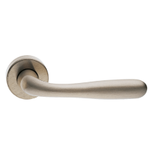 Дверные ручки Morelli Luxury RUBINO NIS Цвет - Матовый никель