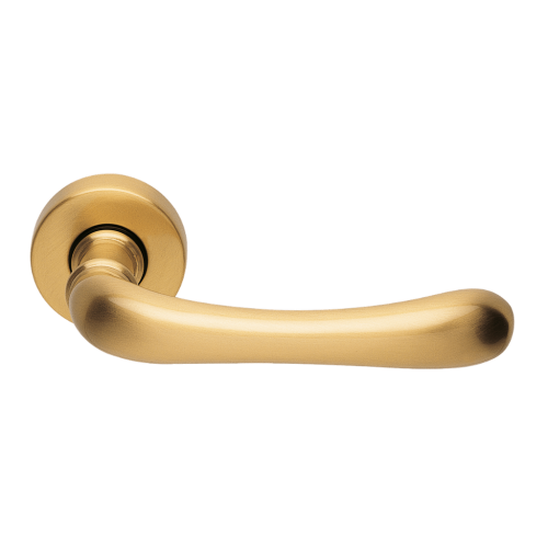 Дверные ручки Morelli Luxury RING OSA Цвет - Матовое золото