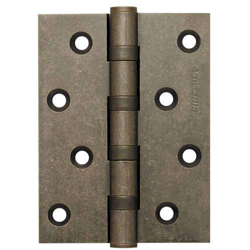 Петля универсальная Armadillo (Армадилло) 4500C (500-C4) 100x75x3 AS Античное серебро Box