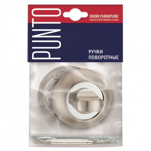 Ручка поворотная Punto (Пунто) BK6 TL CFB-18 кофе глянец