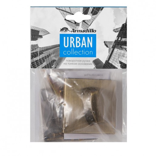 Ручка поворотная Armadillo (Армадилло) WC-BOLT BK6 USS WH-19 Белый