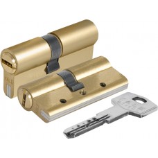 Цилиндровый механизм Kale kilit (Кале килит) 164 DBN-E/70 (30+10+30) mm латунь 5 кл.