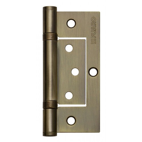 Петля универсальная Fuaro (Фуаро) без врезки 300-2BB 100x2,5 AB (бронза)