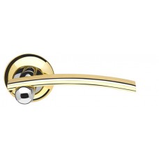 Ручка раздельная Armadillo (Армадилло) Mercury LD22-1GP/CP-2 золото/хром