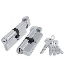 Цилиндровый механизм Fuaro (Фуаро) с вертушкой 200 ZM 90 mm (35+10+45) CP хром 5 кл.