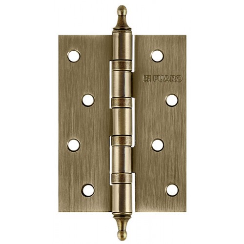Петля универсальная Fuaro (Фуаро) 4BB/A/BL 100x75x2,5 AB (бронза) БЛИСТЕР