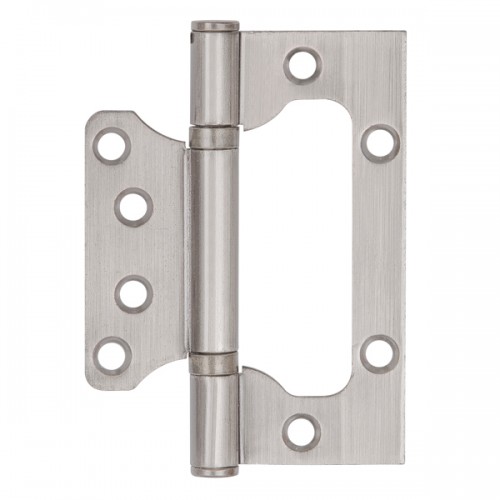 Петля универсальная Ajax (Аякс) без врезки 100/P-2B 100x2,3 SN (мат.никель)