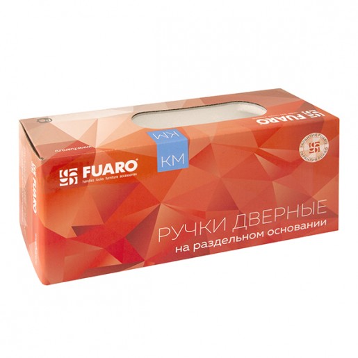 Ручка раздельная Fuaro (Фуаро) ROCK KM BL-24 черный