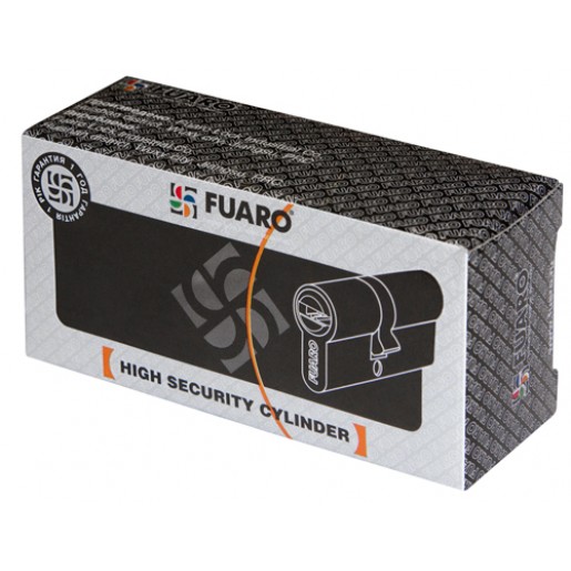 Цилиндровый механизм Fuaro (Фуаро) 100 CA 80 mm (35+10+35) CP хром 5 кл.