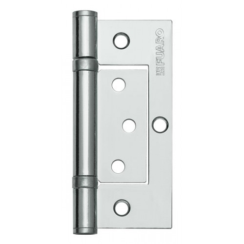 Петля универсальная Fuaro (Фуаро) без врезки 300-2BB/BL 100x2,5 CP (хром) БЛИСТЕР