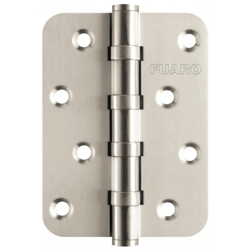 Петля универсальная Fuaro (Фуаро) 4BB-R10 100x75x2,5 PN (перл.никель)