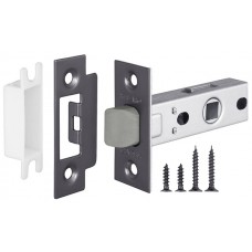 Защелка врезная Fuaro (Фуаро) PLASTIC P12-45-25 GR графит