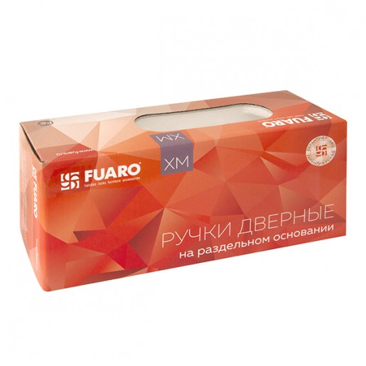 Ручка раздельная Fuaro (Фуаро) SPACE XM GR/CP-23 графит/хром