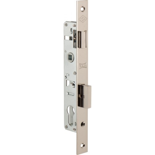 Корпус узкопрофильного Kale kilit (Кале килит) замка с защёлкой 153 (20 mm) w/b (никель)