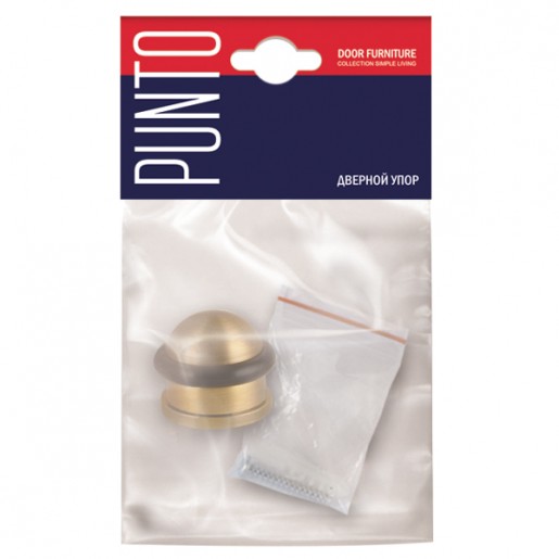Упор дверной Punto (Пунто) DS PF-26 ABG-6 зеленая бронза