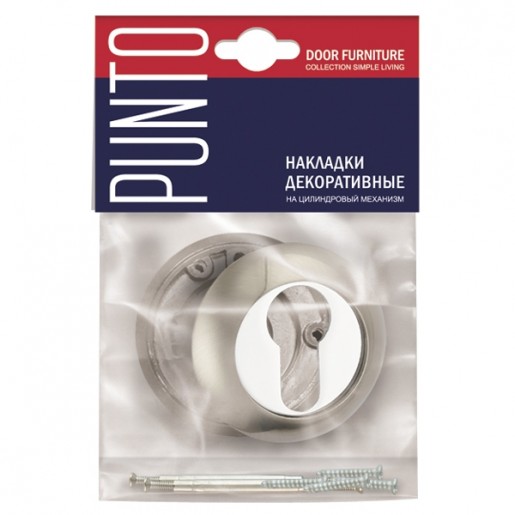 Накладка под Punto (Пунто) цилиндр ET TL WH-19 белый