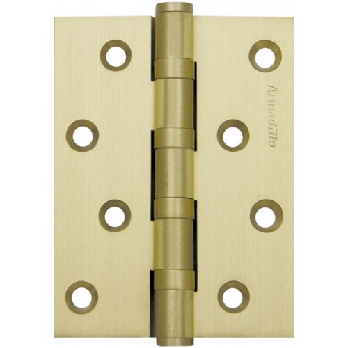 Петля универсальная Armadillo (Армадилло) 4500C (500-C4) 100x75x3 SG Мат золото Box