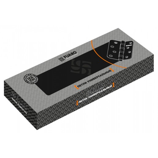 Петля универсальная Fuaro (Фуаро) 4BB-R10 100x75x2,5 PB (латунь)