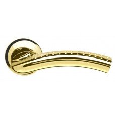 Ручка раздельная Armadillo (Армадилло) Libra LD26-1GP-22 золото TECH (кв. 8х140)