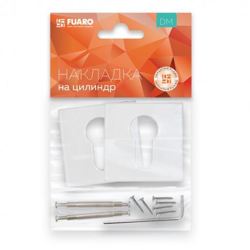 Накладка под Fuaro (Фуаро) цилиндр ET DM WH-19 белый