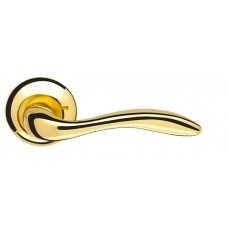 Ручка раздельная Armadillo (Армадилло) Selena LD19-1GP/SG-5 золото/матовое золото