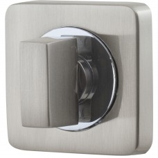 Ручка поворотная Armadillo (Армадилло) WC-BOLT BK6/SQ-21SN/CP-3 матовый никель/хром