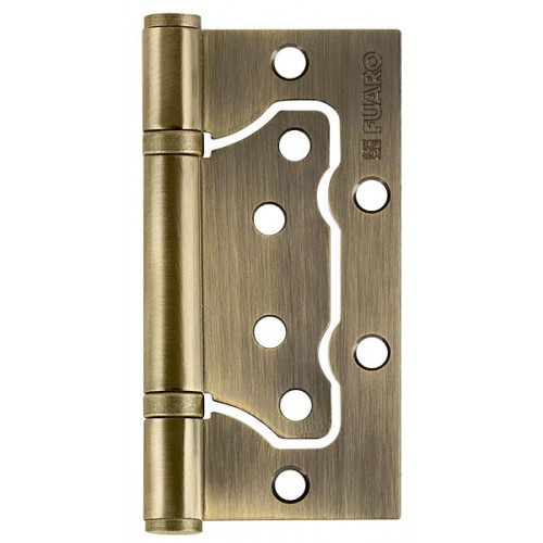 Петля универсальная Fuaro (Фуаро) без врезки 500-2BB 100x2,5 AB (бронза)