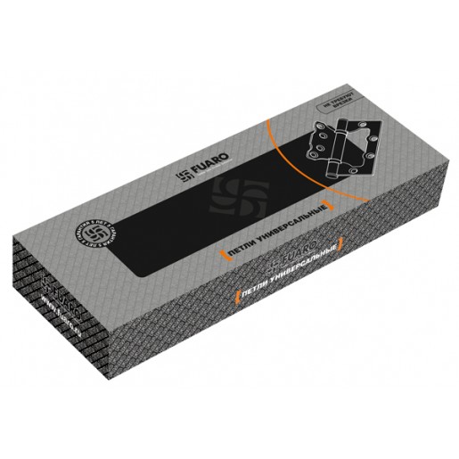 Петля универсальная Fuaro (Фуаро) без врезки 500-2BB 100x2,5 AB (бронза)