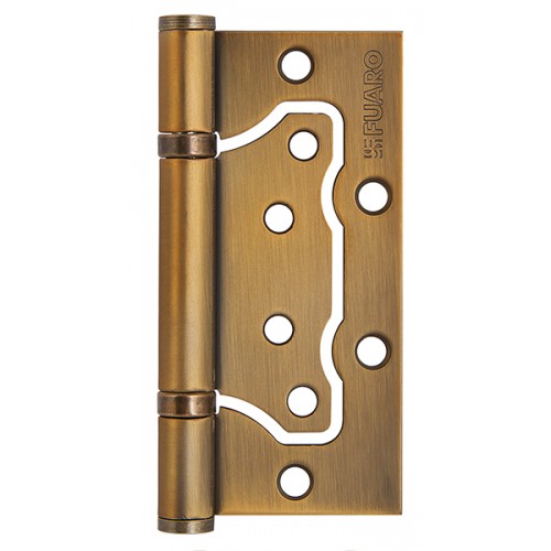 Петля универсальная Fuaro (Фуаро) без врезки 500-2BB 100x2,5 CF (кофе)