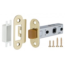Защелка врезная Fuaro (Фуаро) PLASTIC P22-45-25 GP латунь