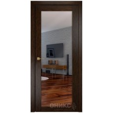 Межкомнатная дверь Оникс Сорбонна Пангар с зеркалом