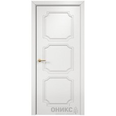 Межкомнатная дверь Оникс Валенсия Эмаль белая МДФ