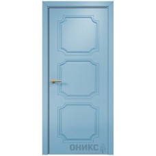 Межкомнатная дверь Оникс Валенсия Эмаль голубая МДФ