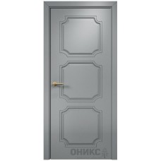 Межкомнатная дверь Оникс Валенсия Эмаль по RAL7040 МДФ
