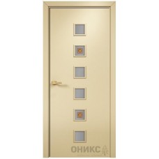 Межкомнатная дверь Оникс Вега эмаль RAL 1015 по МДФ фотопечать