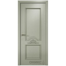 Межкомнатная дверь Оникс Византия Эмаль 7038 по ясеню