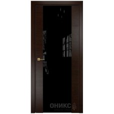 Межкомнатная дверь Оникс Урбан Палисандр со стеклом